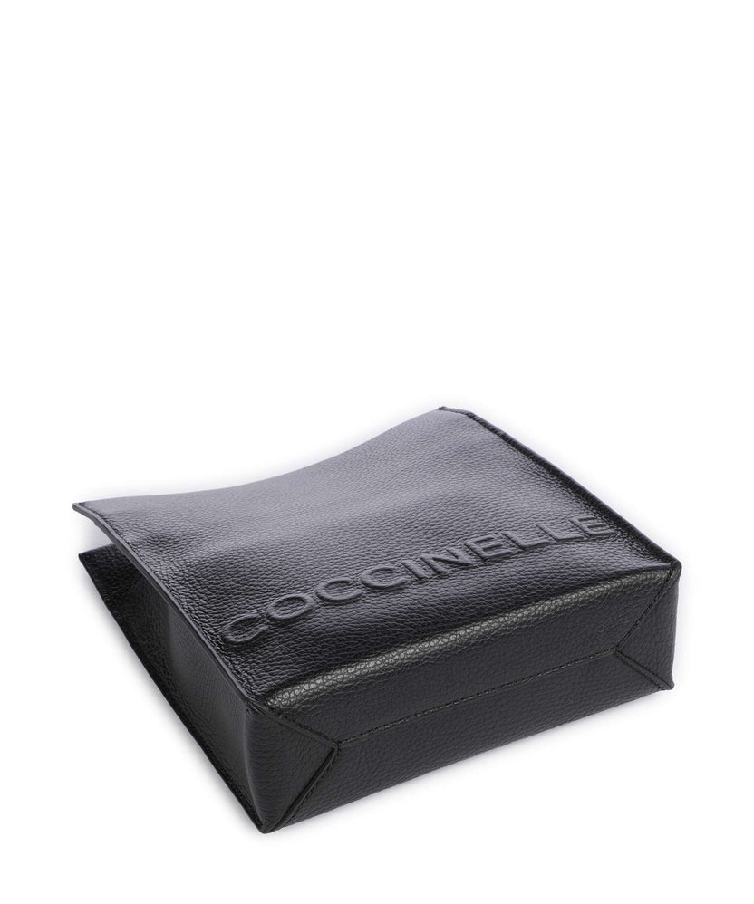 Coccinelle Myrtha Maxi Logo Crossbody bag noir