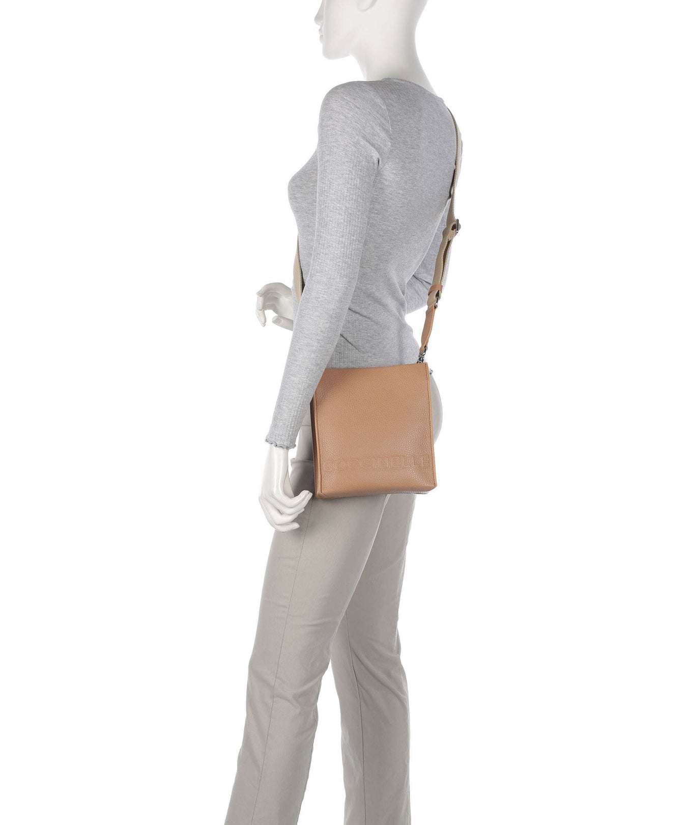 Coccinelle Myrtha Maxi Logo Crossbody bag skin