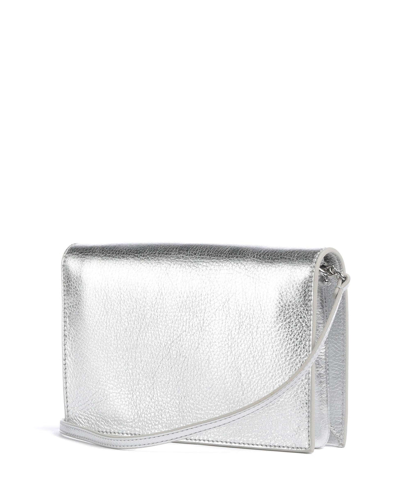 Coccinelle Dandy Crossbody bag silver