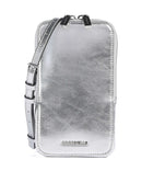 Coccinelle Flor Phone bag silver