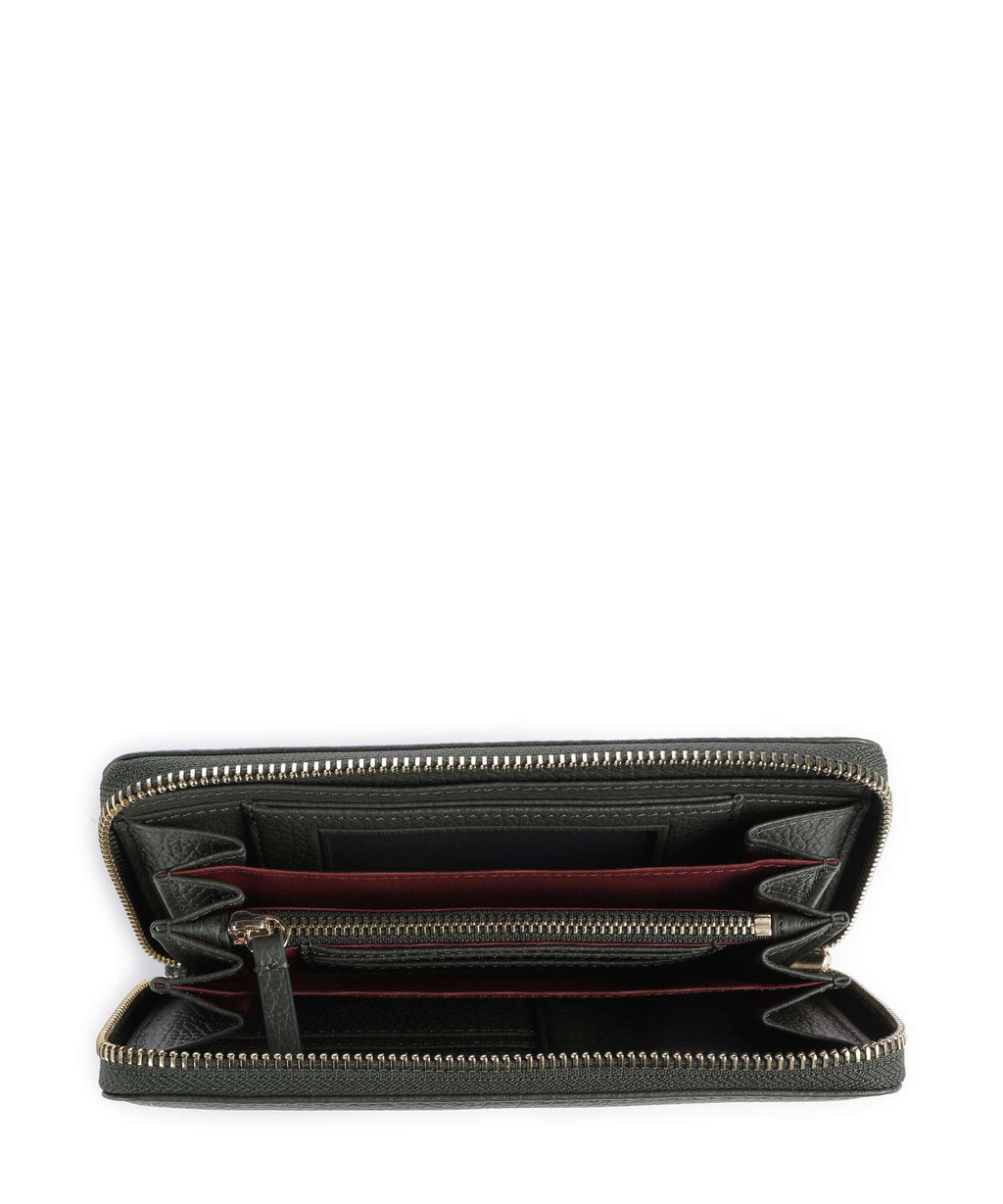 Coccinelle Metallic Soft Wallet alga