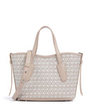 Coccinelle Never Without Bag Monogram Sac à main multicolour/blanco/rosette