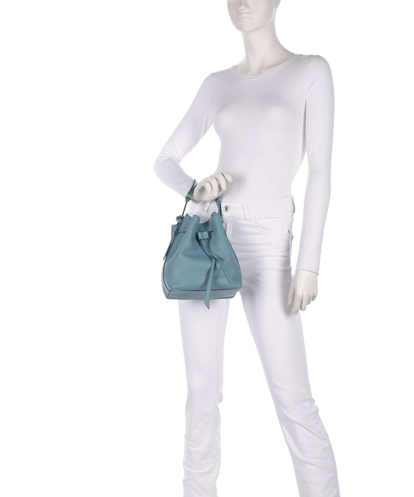 Coccinelle Malory Bucket bag arctic blue