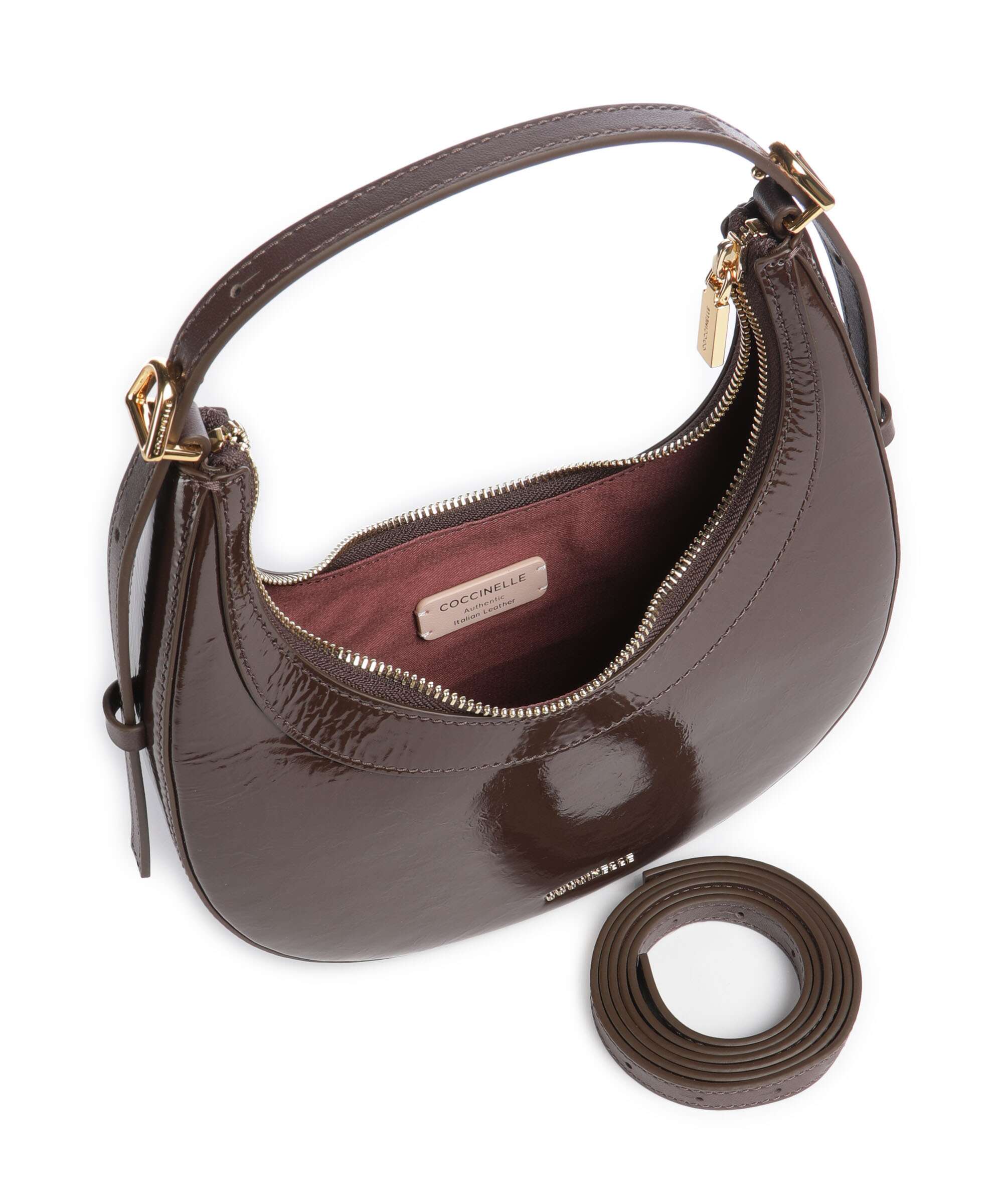 Coccinelle Whisper Shoulder bag brunette