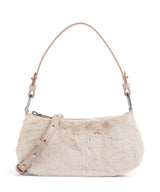 Coccinelle Merveille Synthetic fur Sac porté épaule natural/rosette