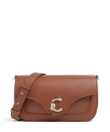 Coccinelle C-Me Sac bandoulière cognac