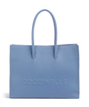 Coccinelle Myrtha Maxi Logo Cabas azul