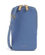 Coccinelle Flor Pochette telephone azul