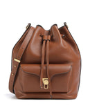 Coccinelle Beat Generation Sac seau cognac