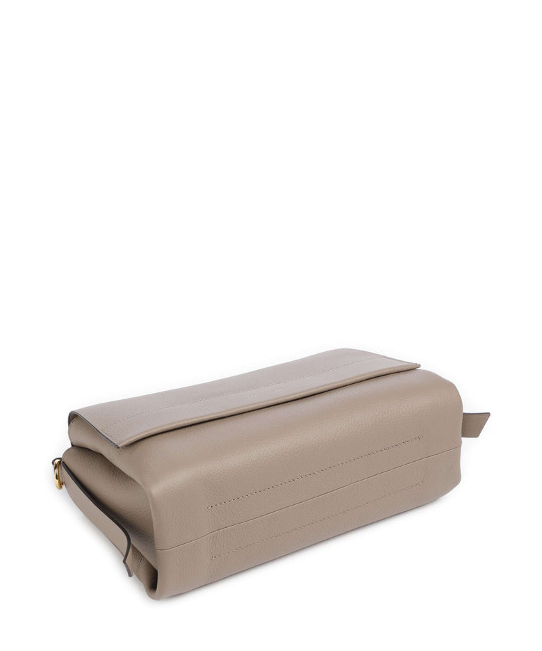 Coccinelle Boheme Grana Double Shoulder bag warm taupe/rosette
