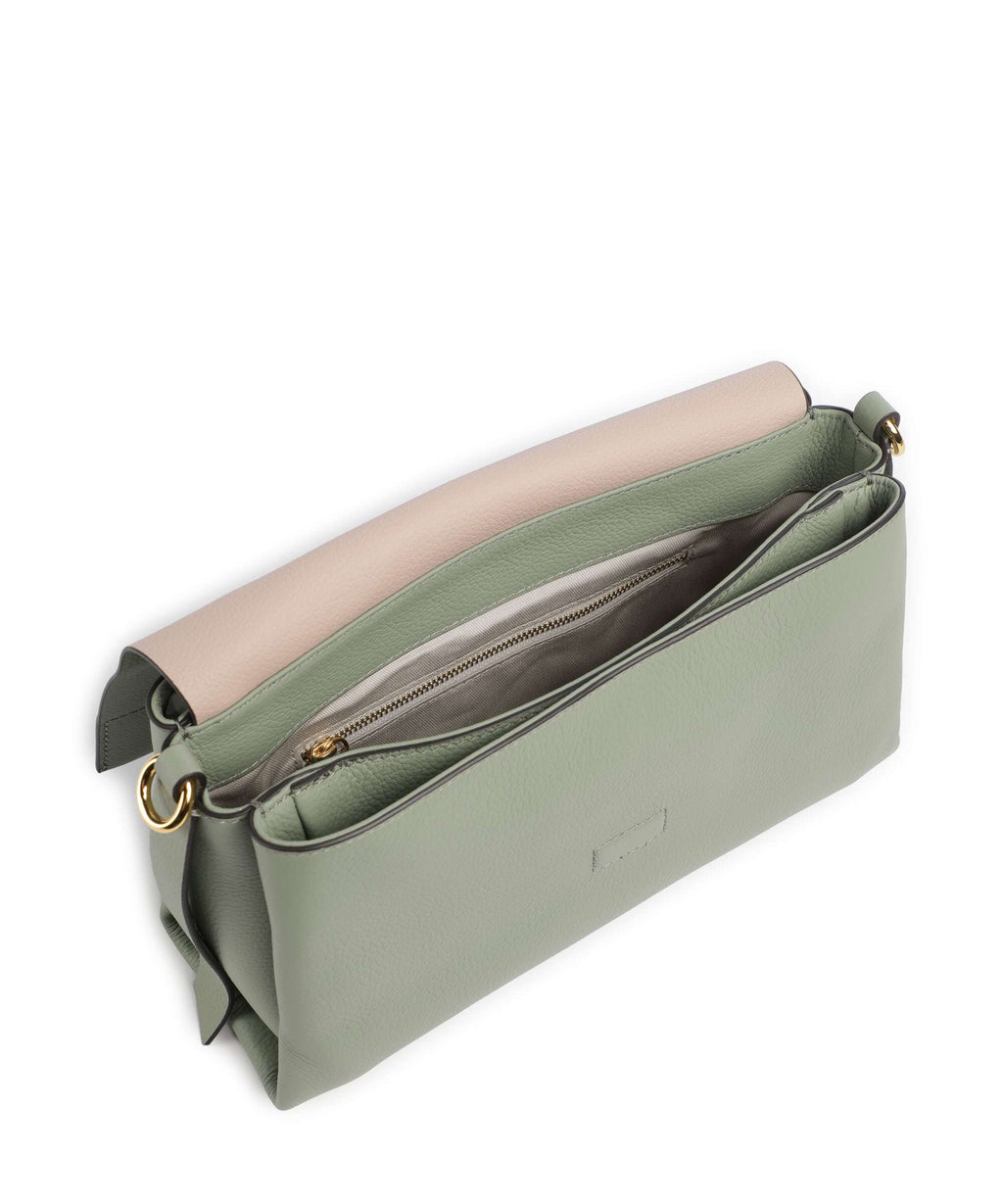 Coccinelle Boheme Grana Double Shoulder bag greenery/rosett