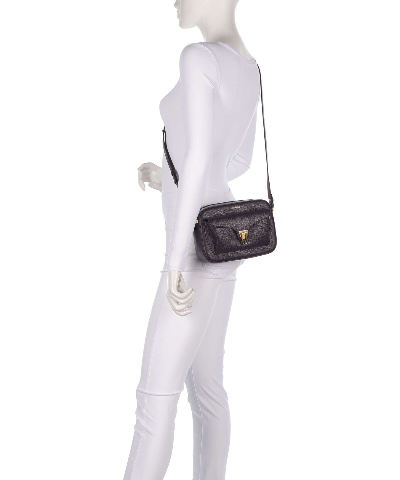 Coccinelle Beat Soft Crossbody bag prune