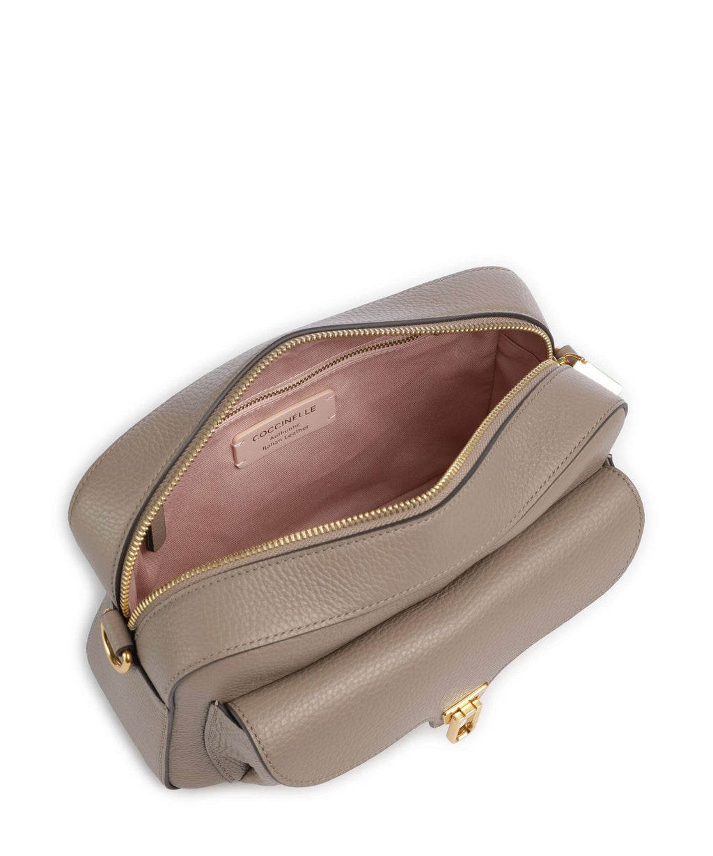 Coccinelle Beat Crossbody bag warm taupe
