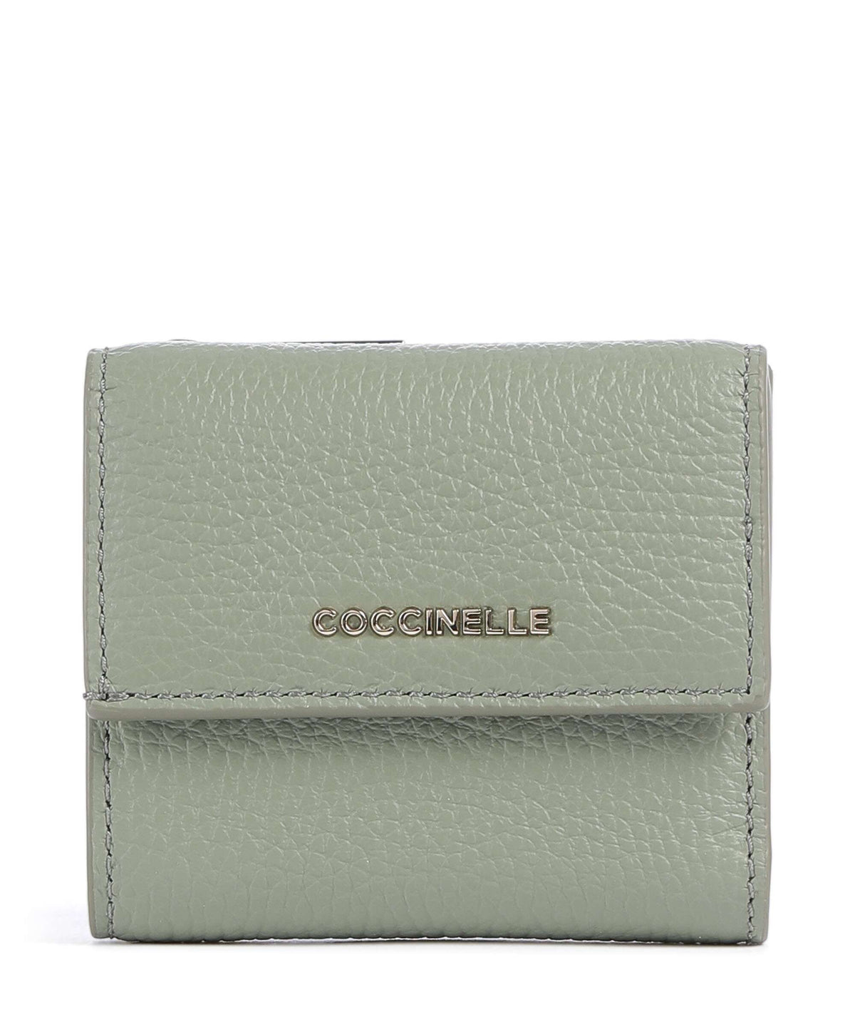Coccinelle Metallic Soft Wallet greenery