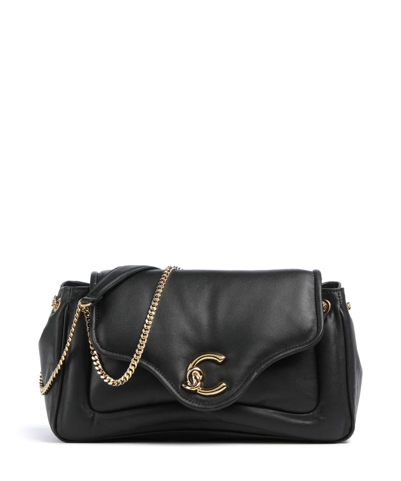 Coccinelle C-Me Fluffy Shoulder bag noir