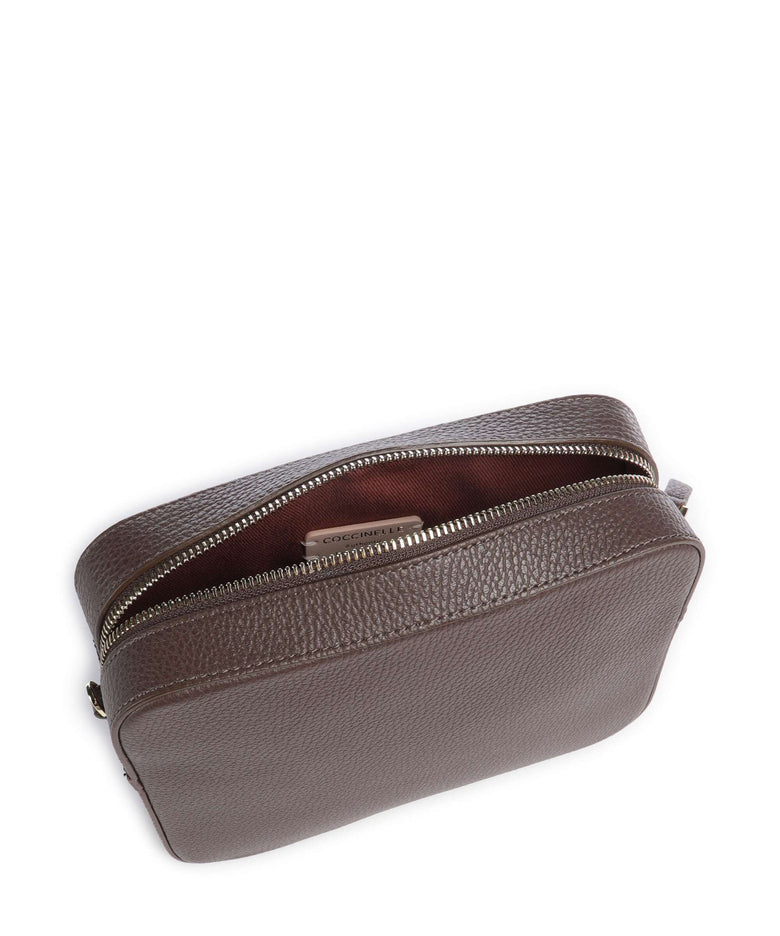Coccinelle Tebe Crossbody bag brunette