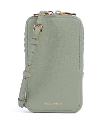 Coccinelle Flor Pochette telephone greenery