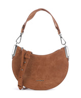 Coccinelle Sunup Suede Sac porté épaule cognac