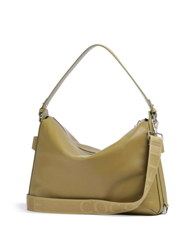 Coccinelle Gretel Ribbon Hobo bag seagrass