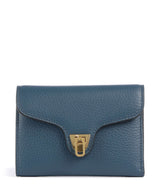 Coccinelle Beat Soft RFID Wallet deep blue