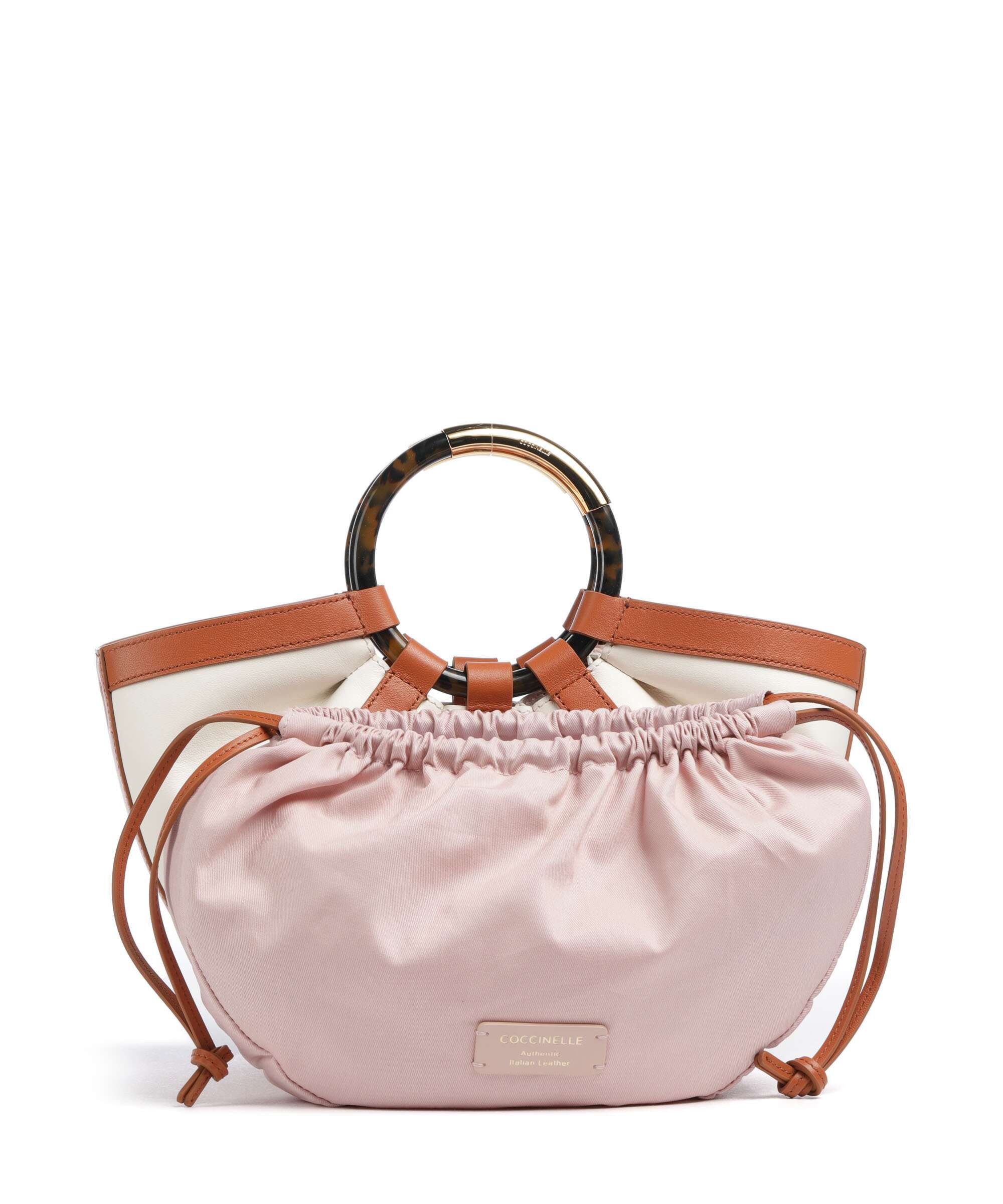 Coccinelle Shell Handbag crab/pearl