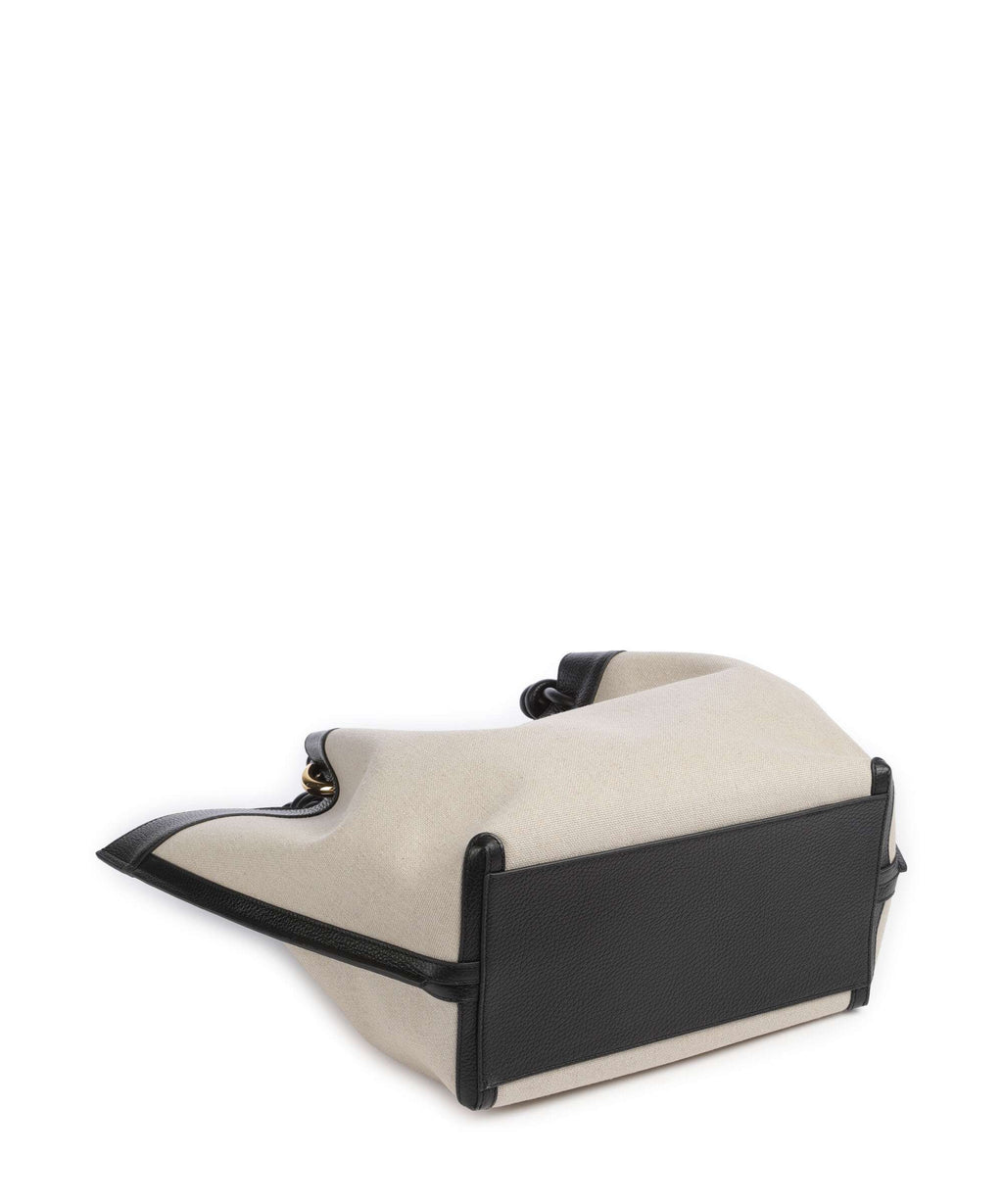 Coccinelle Finn Canvas Tote bag natural/noir