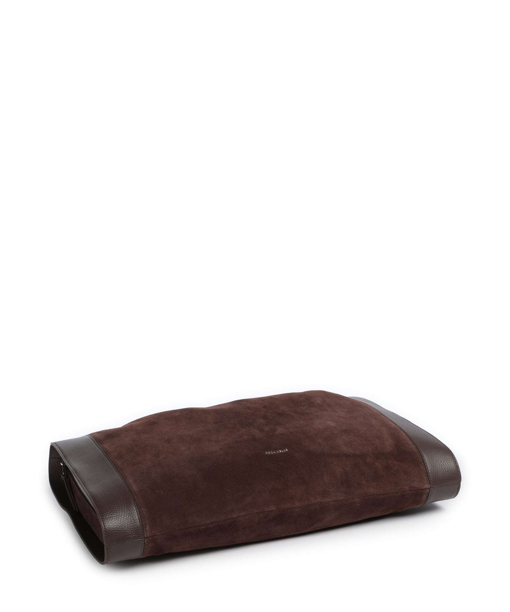 Coccinelle Elinor Suede Hobo bag brunette