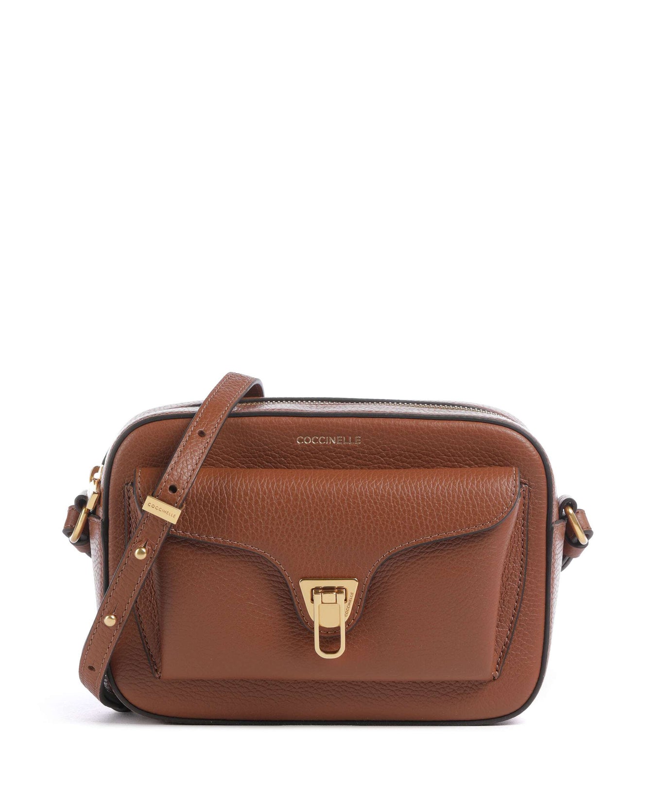 Coccinelle Beat Soft Crossbody bag cognac