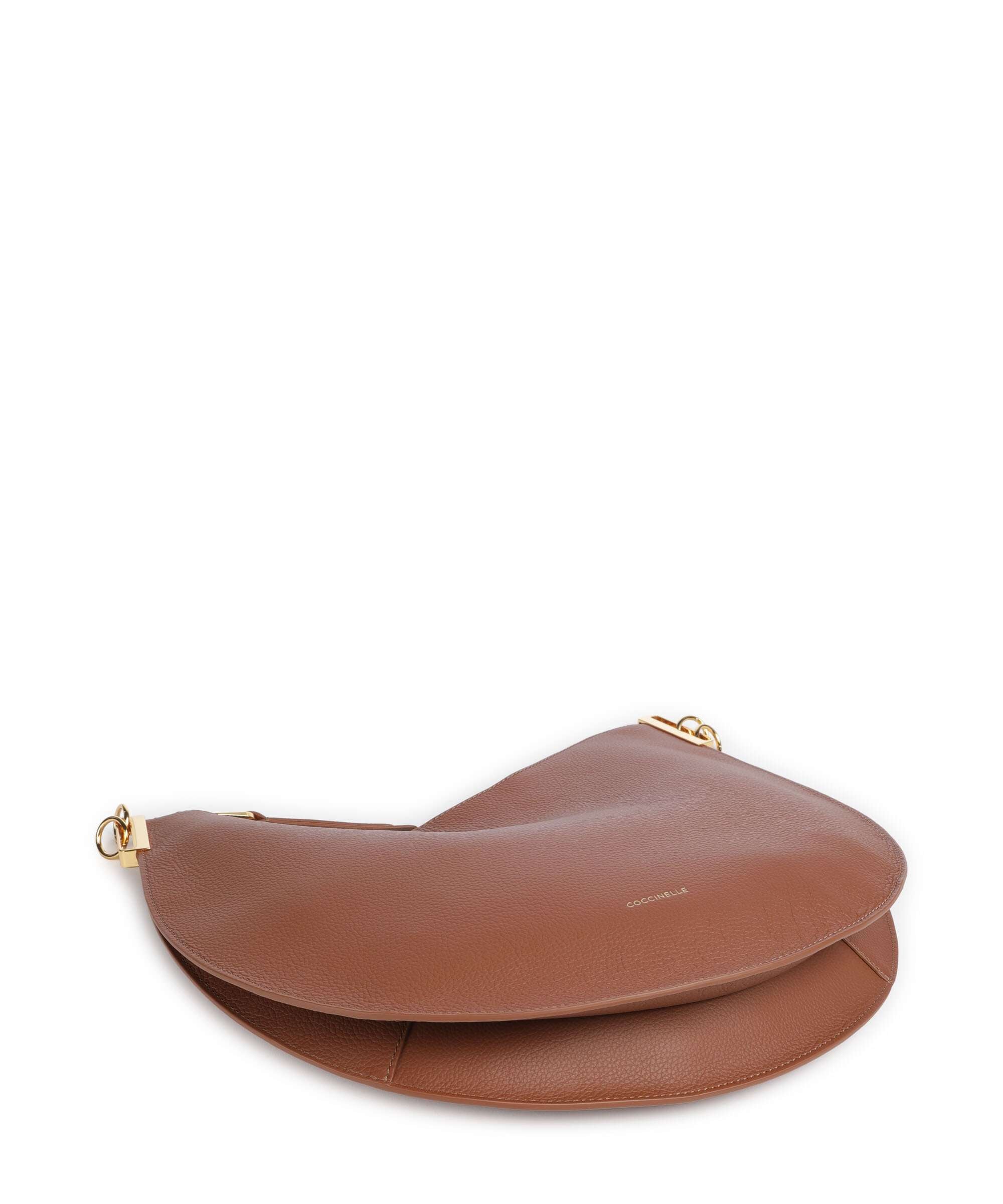 Coccinelle Sunup Hobo bag cognac/noir