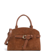 Coccinelle Sabine Suede Sac à main cognac