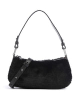 Coccinelle Merveille Synthetic fur Sac porté épaule noir