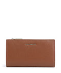 Coccinelle Metallic Soft Wallet cognac