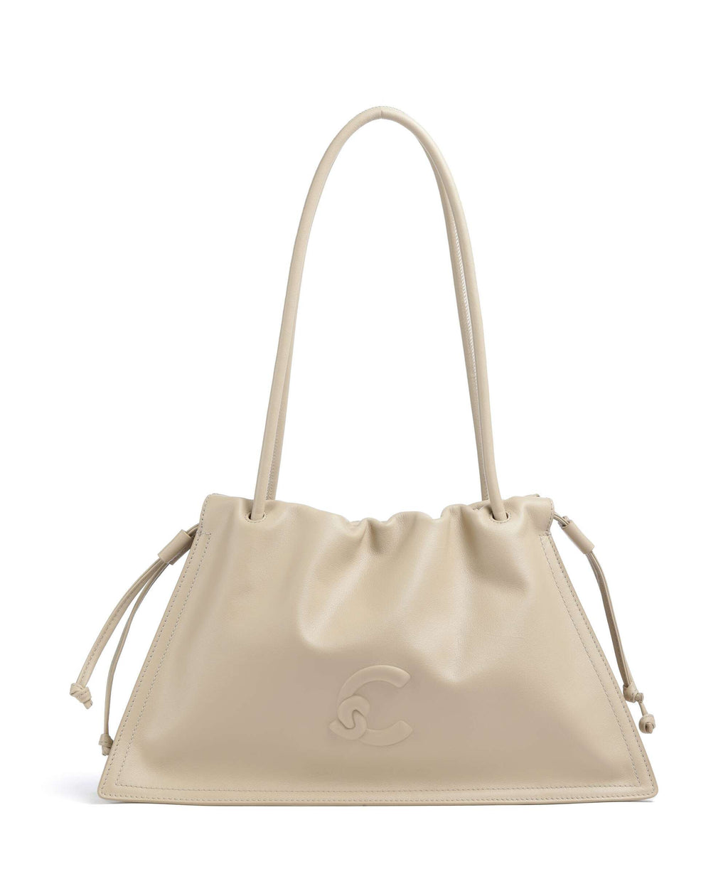 Coccinelle Dulse Bucket bag sandshell