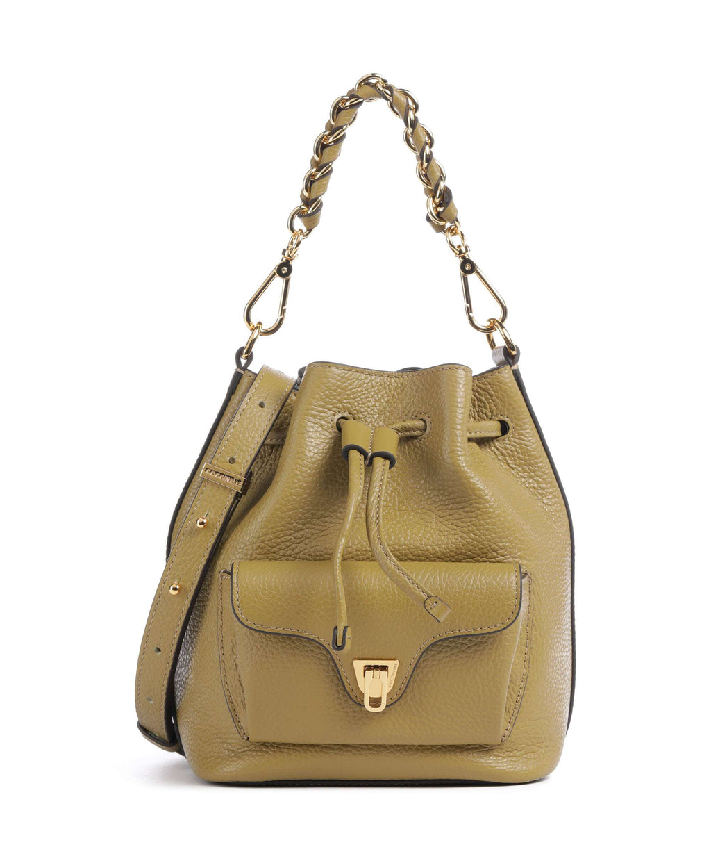 Coccinelle Beat Generation Bucket bag seagrass