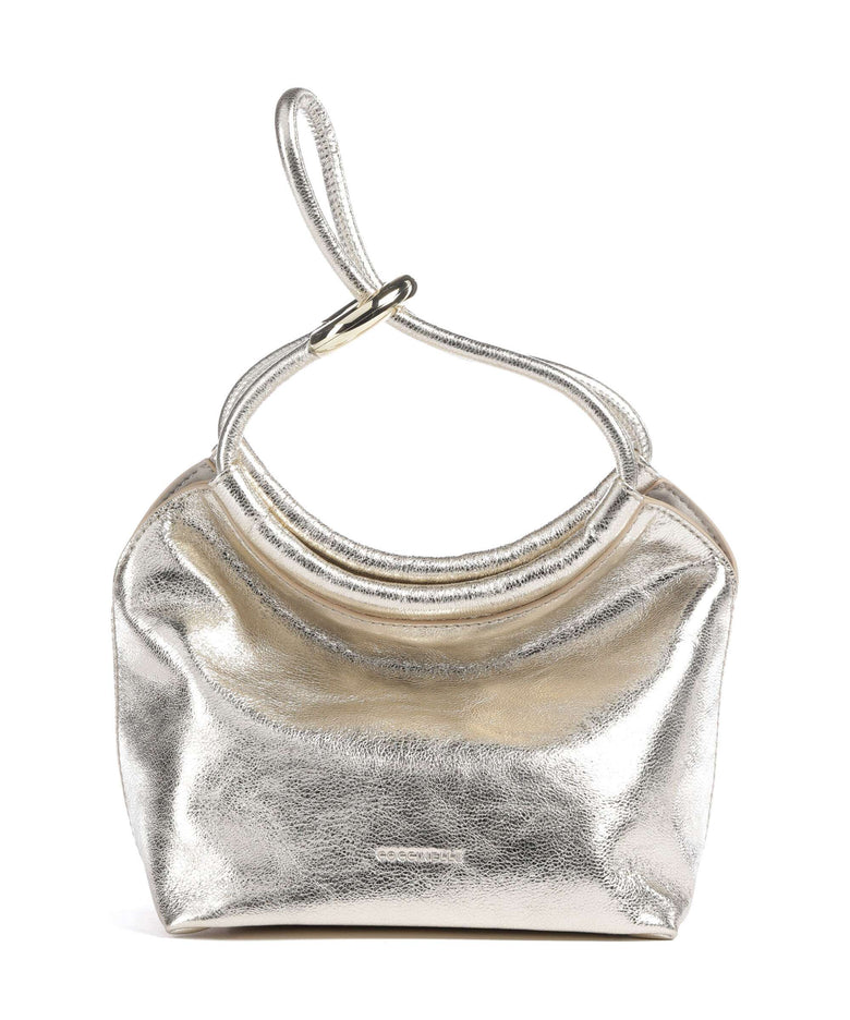 Coccinelle Finn Handbag pale gold