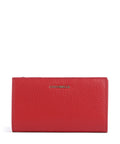 Coccinelle Metallic Soft Wallet scarlet