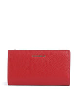 Coccinelle Metallic Soft RFID Portefeuille scarlet