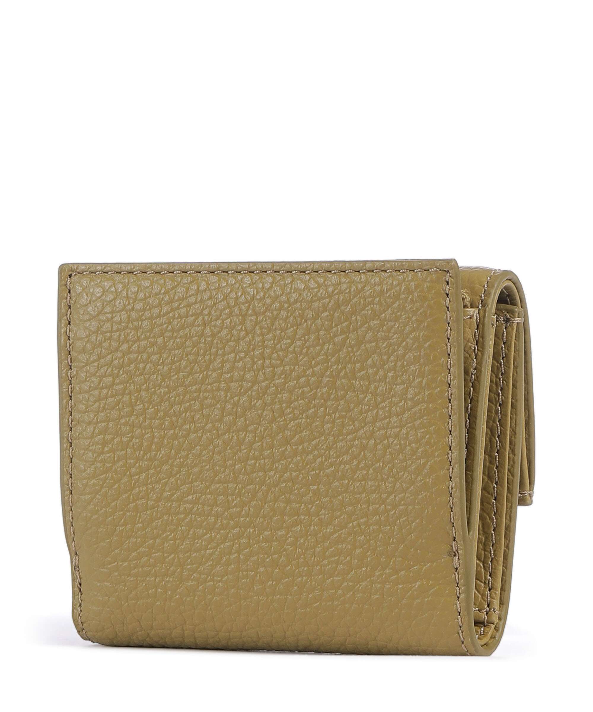 Coccinelle Metallic Soft RFID Wallet seagrass