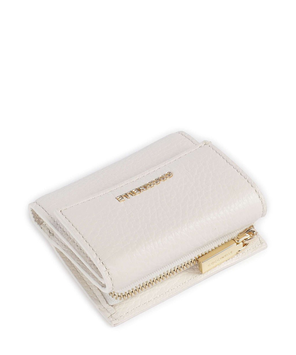 Coccinelle Metallic Soft Wallet pearl