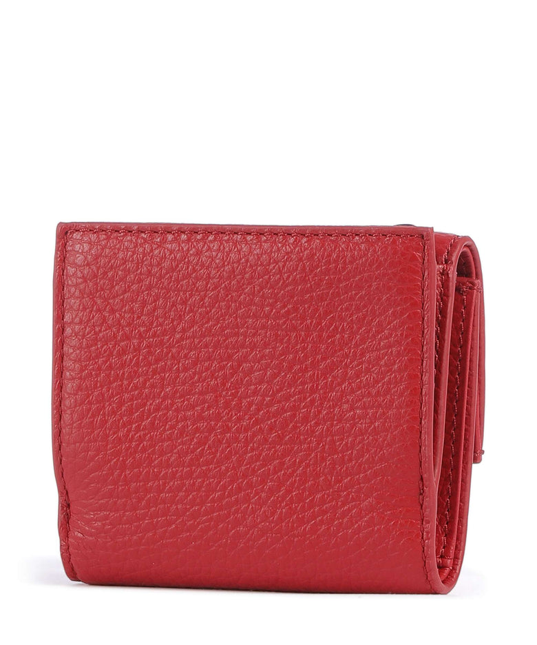 Coccinelle Metallic Soft Wallet scarlet