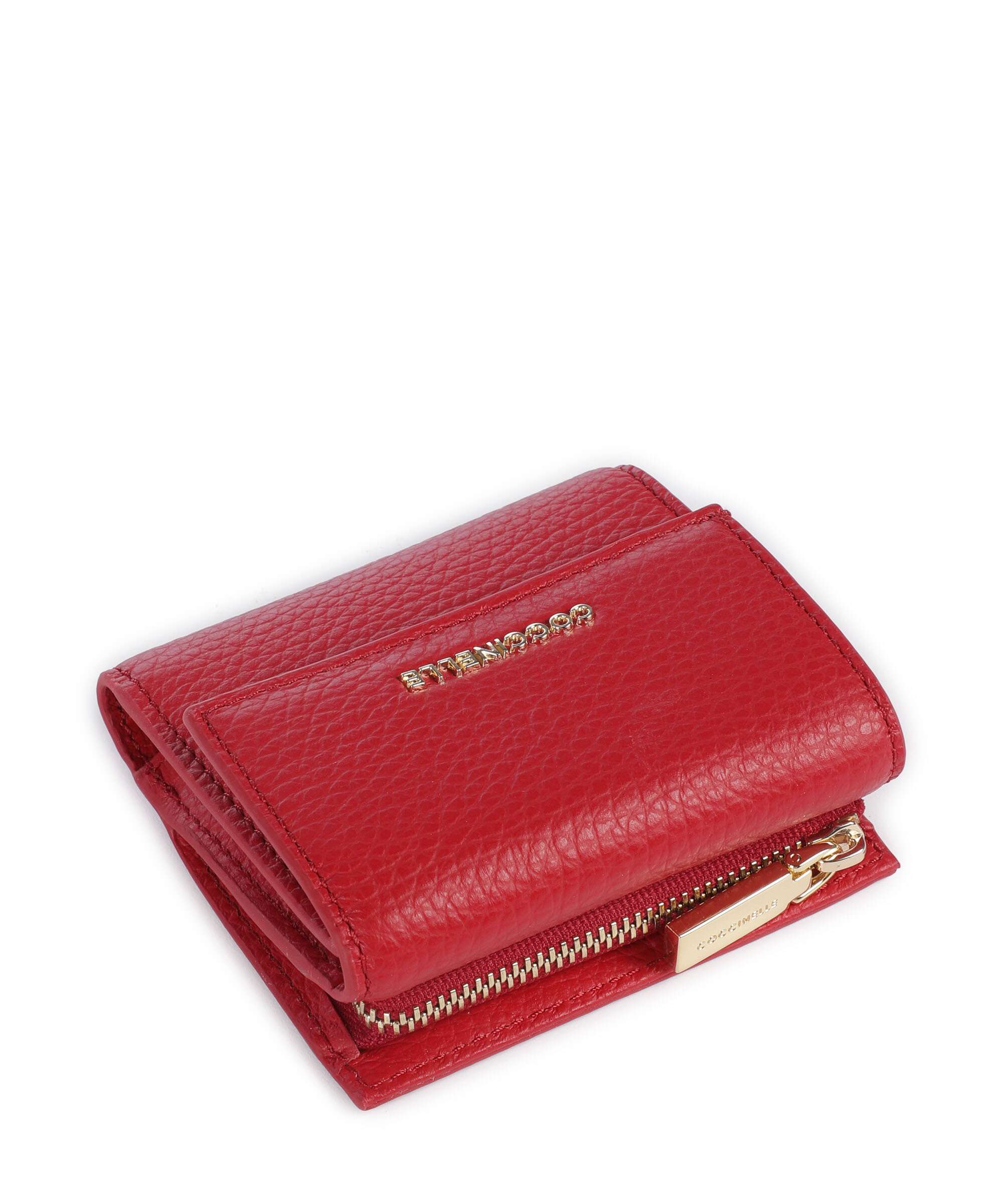 Coccinelle Metallic Soft RFID Wallet scarlet