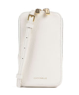 Coccinelle Flor Phone bag pearl
