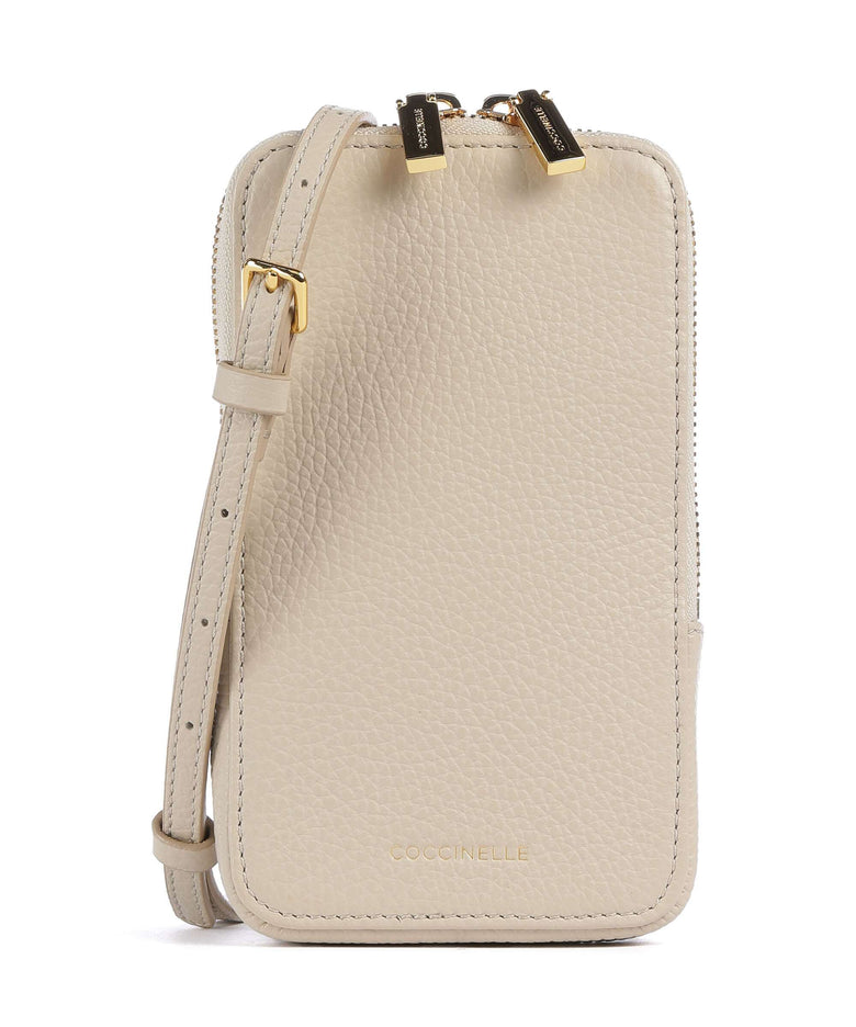 Coccinelle Flor Phone bag sandshell