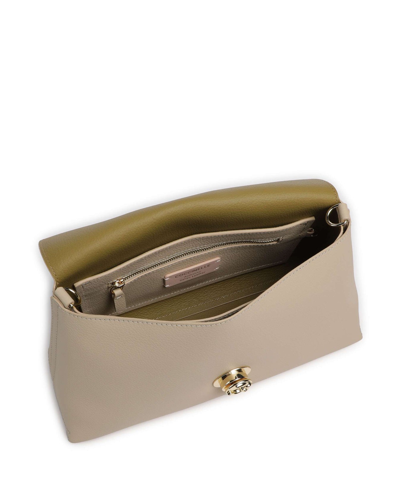 Coccinelle Nikla Shoulder bag sandshell/seagrass