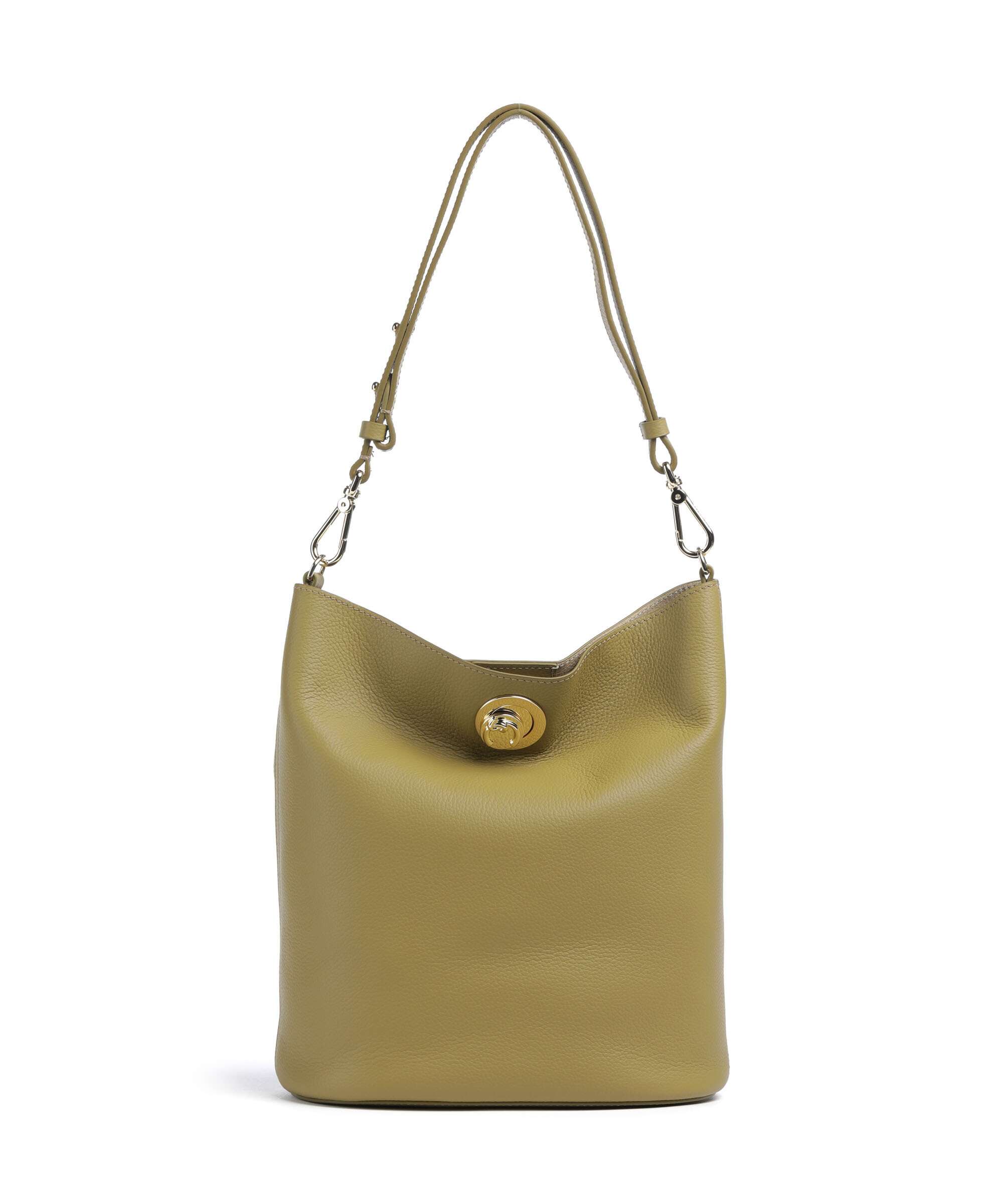 Coccinelle Nikla Bucket bag seagrass/sandshell