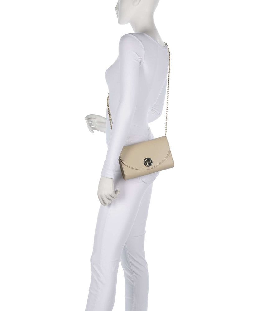 Coccinelle Nikla Smooth Crossbody bag sandshell