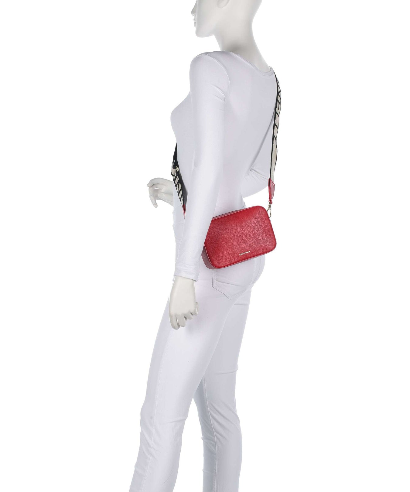 Coccinelle Tebe Crossbody bag scarlet