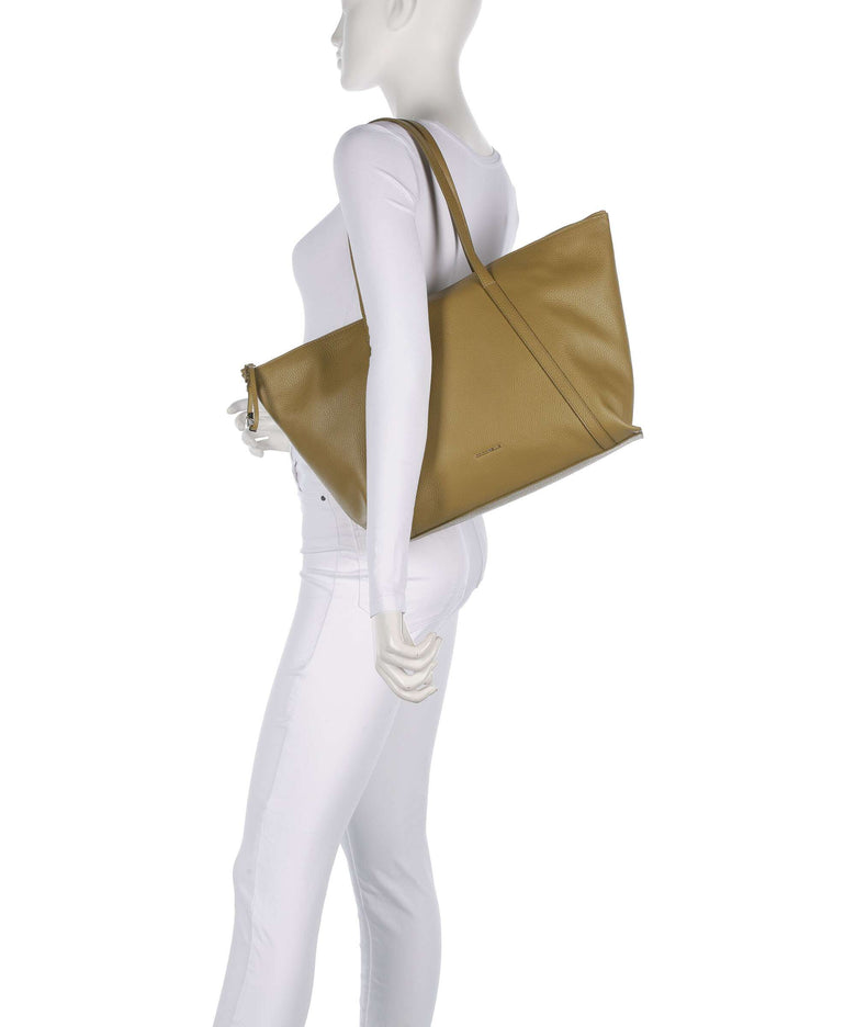 Coccinelle Nory Tote bag seagrass