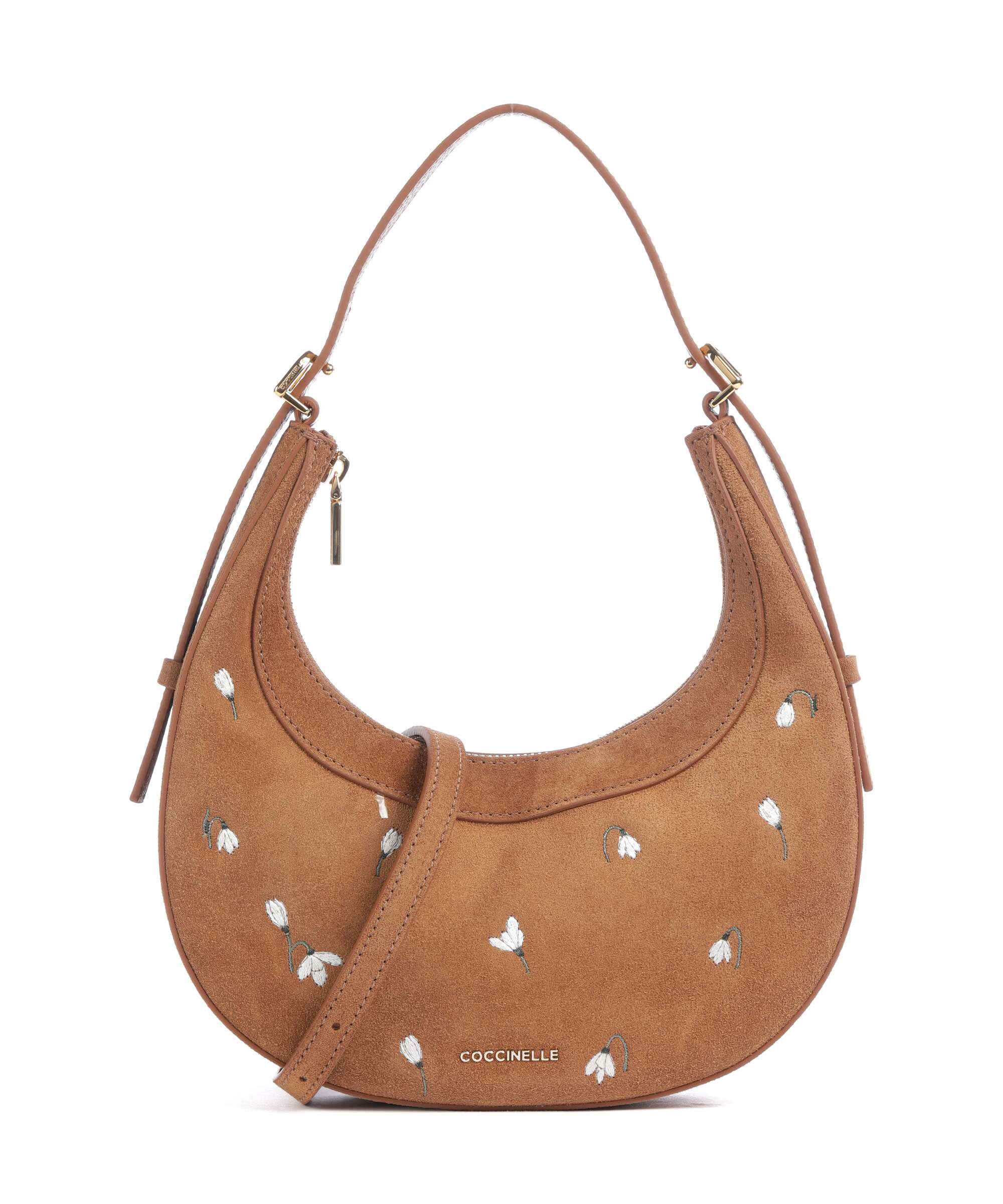 Coccinelle Whisper Handbag cognac