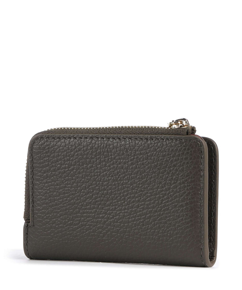 Coccinelle Metallic Soft Wallet fango